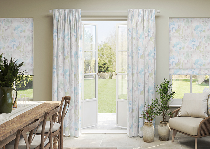 Nevada, Blue - Made to Measure Curtains - Image 3